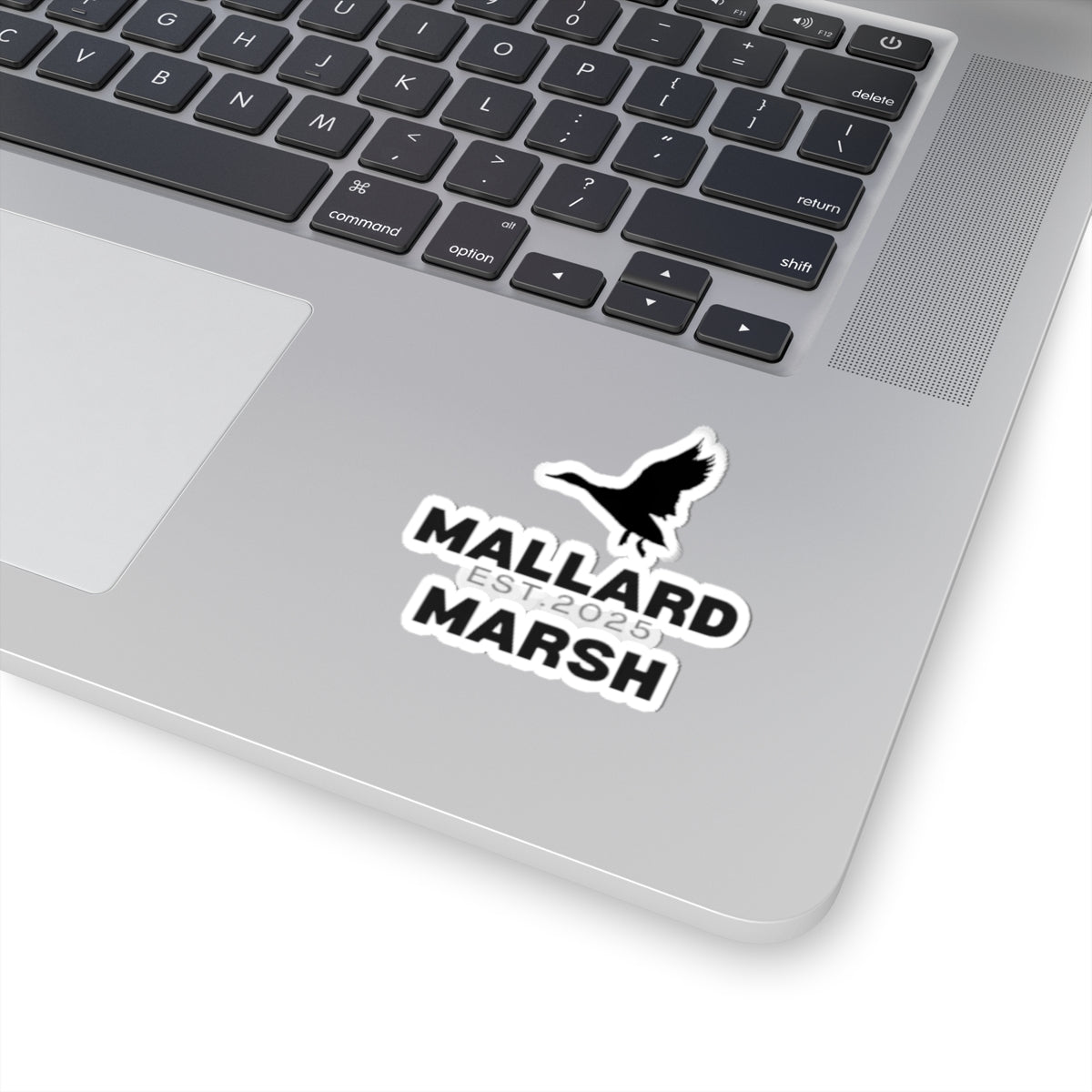 Mallard Marsh Kiss-Cut Stickers - Perfect for Laptops, Water Bottles, Journals, Gifts, Outdoors Decor