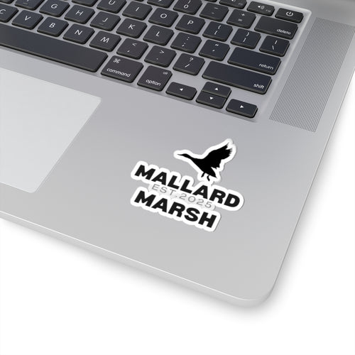 Mallard Marsh Kiss-Cut Stickers - Perfect for Laptops, Water Bottles, Journals, Gifts, Outdoors Decor